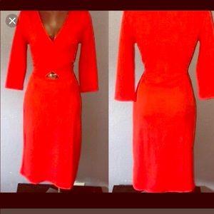 BOGO🔥🔥🔥Ya Los Angeles sexy blood orange dress